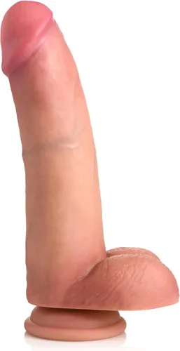 Miniatura 10 de CURVE TOYS Consolador Jock de doble densidad de 6 pulgadas para hombres, mujeres y parejas. Consolador de silicona de alta calidad ultra realista
