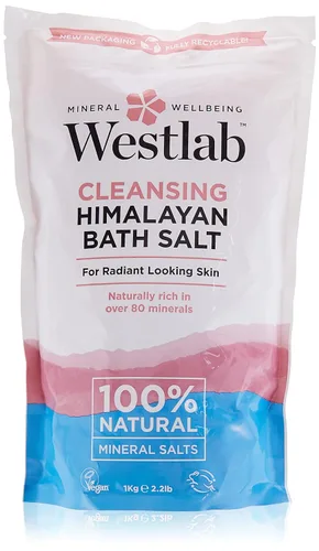 Westlab Bolsa de sal de baño limpiadora del Himalaya, 2.2 lbs