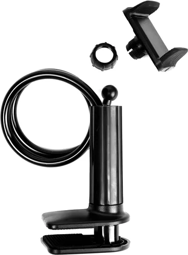 Miniatura 8 de Soporte para teléfono, soporte para cama y cuello de cisne Adjustable Flexible 360° Rotation Cell Phone Clip Holder Lazy Bracket Mount for All