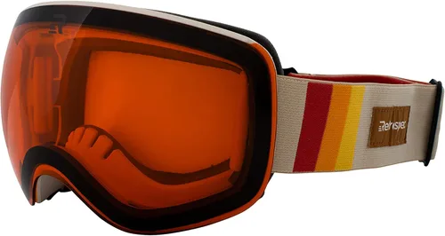 Retrospec G2 - Gafas de esquí y snowboard para hombres y mujeres, con bloqueo magnético 100% UV, lentes antiarañazos y antivaho para protección y