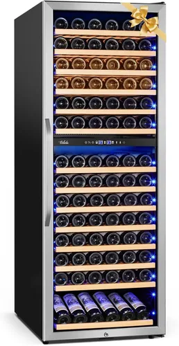 Miniatura 21 de Refrigerador de bebidas para 128 latas, 3.2 pies cúbicos con puerta de vidrio para bebidas, cerveza, soda, vino, pequeño refrigerador de cerveza