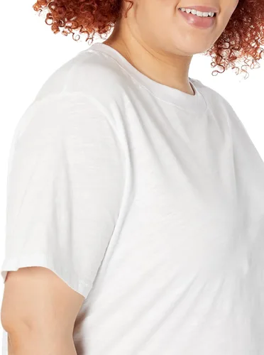 Miniatura 3 de The Drop Camiseta corta de manga corta con cuello redondo Sydney para mujer