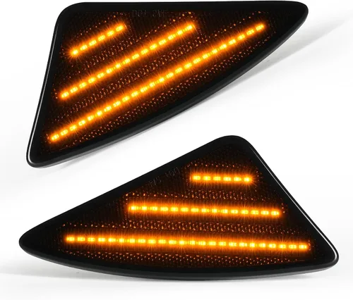 Miniatura 8 de Luces LED de posición laterales compatibles con Kenworth T660 T170 T270 T370 semirremolques 2008-2021, luces direccionales ahumadas, Plug & Play