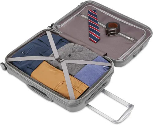 Miniatura 2 de Samsonite Freeform Maleta rígida, expandible con ruedas dobles giratorias, Gris claro), 78255-1508