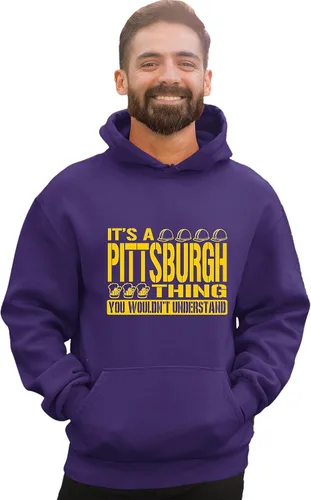 Miniatura 64 de Go All Out Sudadera con capucha It's A Pittsburgh Thing You Wouldn't Understand para hombre y mujer