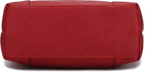 Miniatura 17 de MKF Collection Mia K - Bolso Hobo para mujer, de piel vegana, bolso de hombro holgado, bolso con asa superior