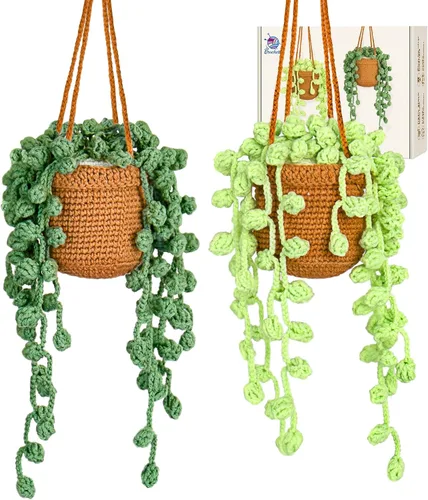 Miniatura 7 de Crochetta Kit de ganchillo para principiantes, kit de animales de ganchillo Amigurumi con tutoriales en video paso a paso, paquete de inicio
