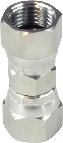 Miniatura 5 de HFS (R) 1/2" hembra JIC giratorio x 1/2" hembra JIC tuerca giratoria Unión de acero inoxidable 304