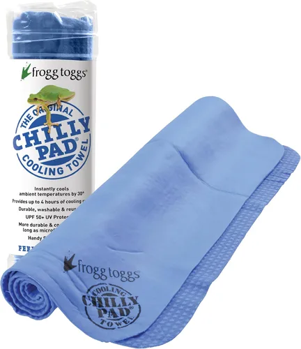 Miniatura 12 de FROGG TOGGS Chilly Pad, toalla de enfriamiento instantáneo, duradera, reutilizable, toalla de cuello para deportes y al aire libre 33x13 Violeta