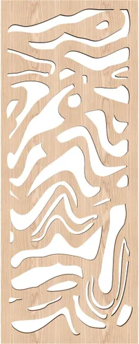 Miniatura 2 de Northfield - Paneles de pared de madera con calado con perforaciones decorativas, 9 3/8 pulgadas de ancho x 24 3/8 pulgadas de alto x 3/8 de alto