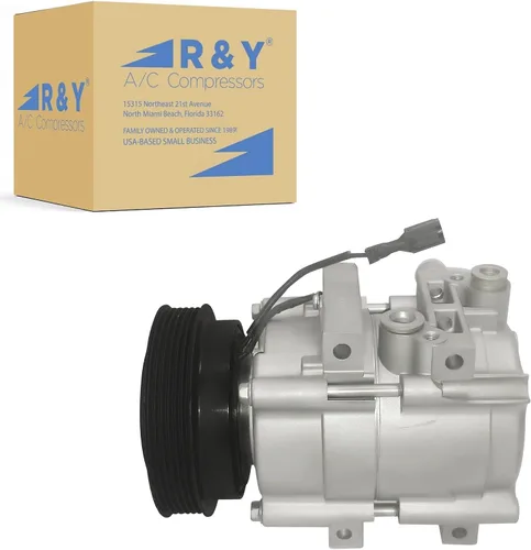 Compresor de CA RYC y embrague de A/C EG197