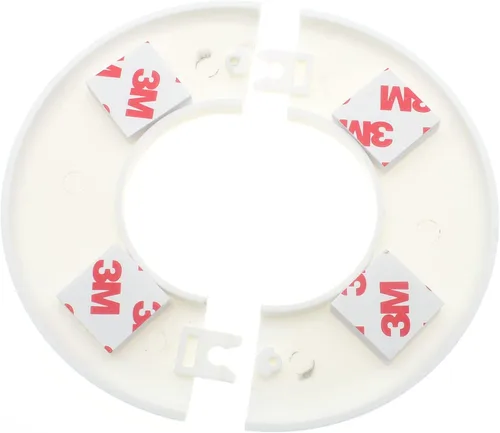 Miniatura 4 de FDXGYH 2 piezas de cinta autoadhesiva de 2.5 pulgadas de ABS de 2.5 pulgadas, cubierta de placa redonda para tubería de agua, accesorios de WI-2.5