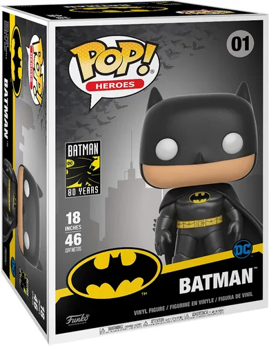 Miniatura 3 de Funko 37253 POP Vinyl: Heroes 80th-Red Rain Batman (1991) Figura coleccionable, multicolor, talla única de EE. UU