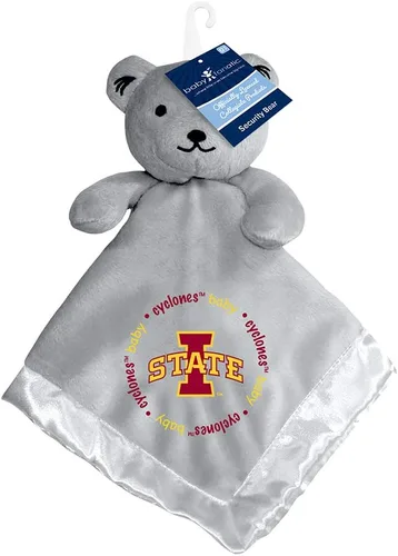 Miniatura 35 de Baby Fanatic Oso de seguridad gris - NCAA - Con licencia oficial Snuggle Buddy