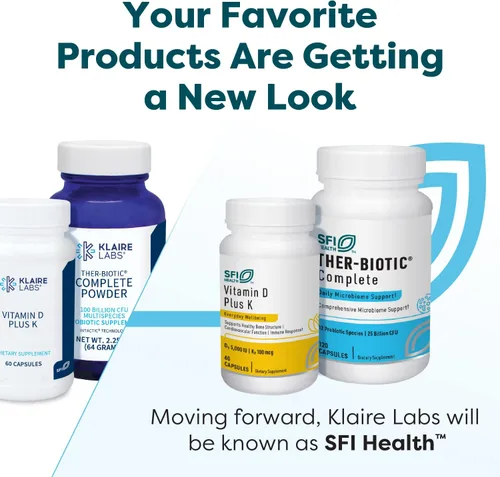 Miniatura 2 de SFI Health Klaire Labs Ther-Biotic Sinbiótico Prebióticos y Probióticos para Mujeres y Hombres - Probiótico Diario con Prebiótico Bajo en FODMAP