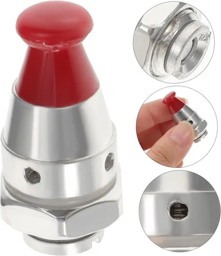 Miniatura 7 de DOITOOL Válvula de seguridad para olla a presión, 4 piezas, válvula de alivio de jiggers, Mirros, Jiggers, válvula limitadora de presión para olla a