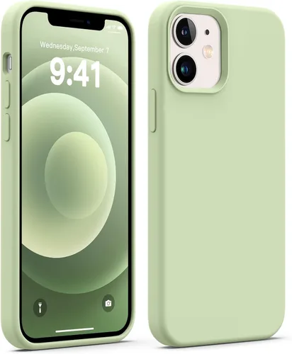 Miniatura 15 de JELE Funda a prueba de golpes diseñada para iPhone 11, funda de teléfono de silicona líquida con [forro de microfibra suave antiarañazos]
