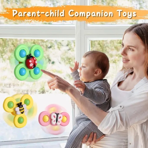 Miniatura 5 de Vinlon Montessori - Juego de juguetes para niños pequeños a partir de 6 meses, juguetes sensoriales de aprendizaje de habilidades motoras finas
