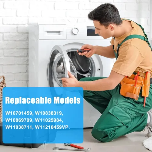 Miniatura 4 de Whirlpool W11210459 - Válvula de entrada de agua para lavadora, repuesto para W10701459 W10838319 W10869799 PS11757114 W11038711 W11210459VP