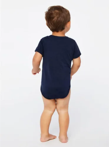 Miniatura 4 de RABBIT SKINS, Body de manga corta de jersey fino suave para bebé