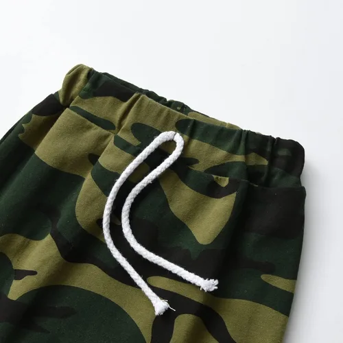 Miniatura 6 de Eghunooy Conjunto de ropa para bebés y niños pequeños con letras impresas