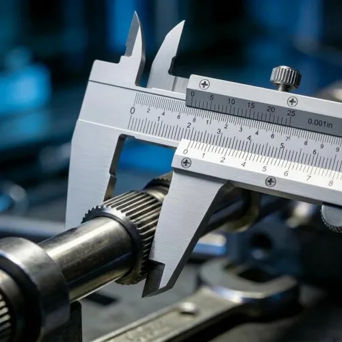 Miniatura 4 de Calibrador Vernier, 0-6 pulgadas/0-150 mm, micrometro manual, calibrador de acero inoxidable, 0.02 mm/0.001 pulgadas de alta precisión, herramienta