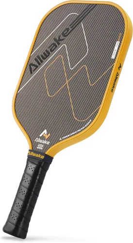 Palas de pickleball, juego de paletas de pickleball híbridas de fibra de carbono de titanio 3K, remo de pickleball aprobado por USAPA Elite Control