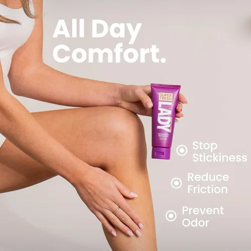 Miniatura 5 de Loción desodorante Super Fresh Lady Parts Clear protección para los senos, las partes íntimas, la entrepierna y la parte interior del muslo