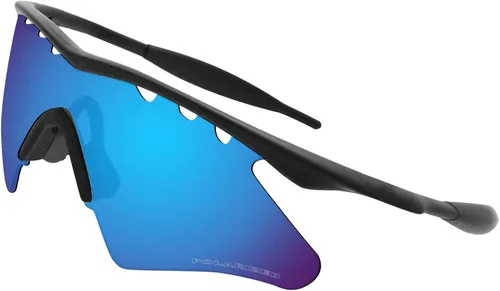 Miniatura 2 de BroLizard 2.0mm Thick Polarized Lens Replacement for Oakley M Frame Heater Vented Sunglasses - Electric Blue Polarized Lenses Mirror Coating