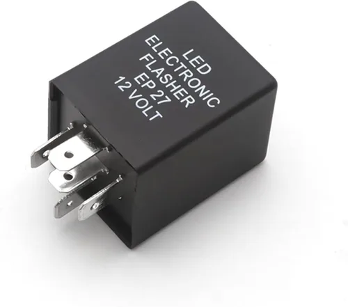 Miniatura 3 de x xotic tech 1 relé electrónico LED intermitente CF12 de 12 V y 2 pines para instalar bombillas LED de señal de giro LED con problemas de hiperflash