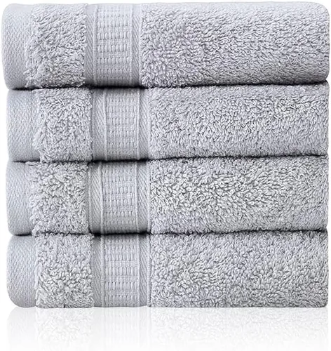 Miniatura 51 de LA HAMMAM - Paquete de 6 toallas de mano de 16 x 28 pulgadas de algodón turco para baño, cara, hotel, gimnasio y spa Extra suave al tacto, secado