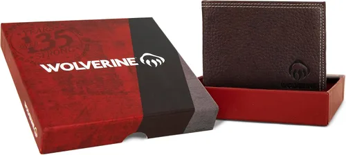 Miniatura 8 de WOLVERINE Men's Bifold Leather and Canvas Wallets