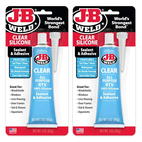 Miniatura 3 de Sellado J-B Weld Negro Rtv, 3 oz, Transparente