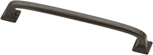 Miniatura 31 de Franklin Brass (Paquete de 10) – Manijas de gabinete de hierro suave, centro de agujero de 5-1/16 pulgadas, tiradores para cajones, puerta de Metal