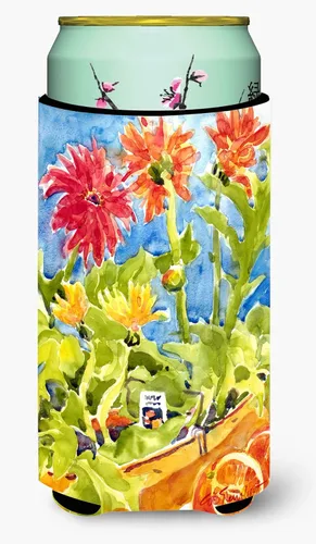 Miniatura 14 de Caroline's Treasures 6015LITERK Flower – Bird of Paradise Botella de vino Hugger Botella Enfriador de Frigorífico Hugger Funda Abrazadora Lavable a