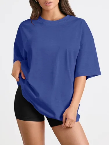 Miniatura 139 de Trendy Queen - Camisetas de entrenamiento de moda para mujer, camisetas atléticas de manga corta para verano y primavera, disponibles en tallas