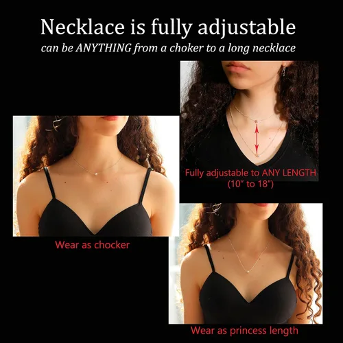 Miniatura 83 de Collar de hija relleno de oro de mamá o papá, collar clásico de perlas blancas con mensaje significativo, listo para regalar