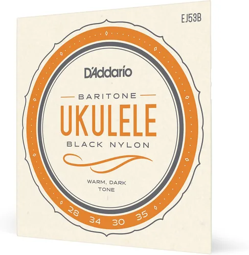 Miniatura 7 de D'Addario Cuerdas de ukelele soprano/concierto, fluorocarbono, EJ99SC, juego de 4 cuerdas, paquete de 1