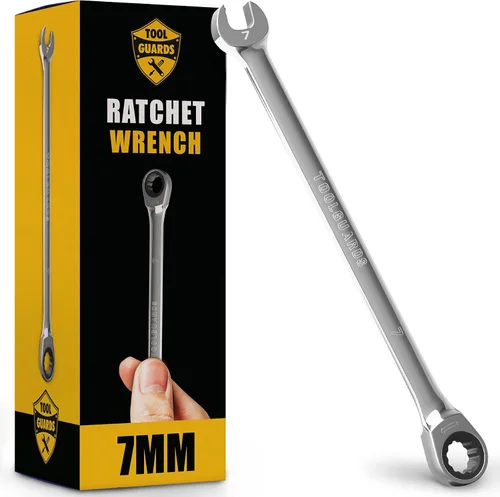 Llave de 7mm - Llave de trinquete - Perfil delgado - Llave de carraca - 100% Garantía de satisfacción de por vida