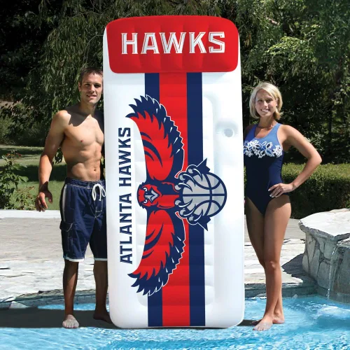 Miniatura 3 de Poolmaster NBA - Tumbona inflable grande para colchón de piscina Chicago Bulls
