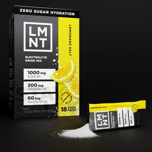 Miniatura 4 de LMNT Electrolitos Sin Azúcar - Limonada Mezcla de bebida 18