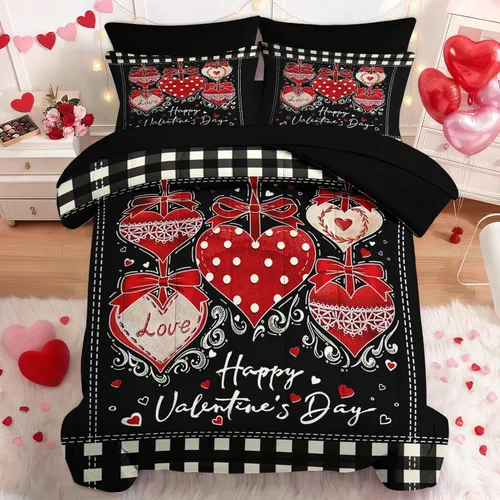 Miniatura 11 de Nesker Juego de edredón de primavera de 5 piezas, tamaño individual, juego de ropa de cama floral con mariposas para niños y adultos, juego