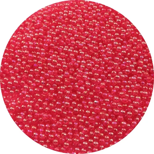 Miniatura 79 de 2000 cuentas redondas acrílicas de 0.157 pulgadas (0.157 in), cuentas espaciadoras de colores AB con agujero para bricolaje, pulseras, collares