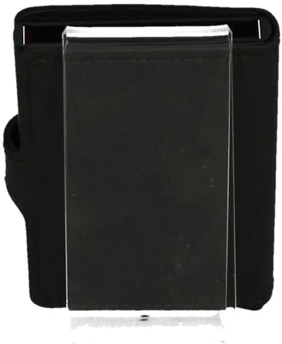 Miniatura 4 de Secrid Mini cartera de cuero mate con funda de tarjeta Rfid (verde mate y negro), verde mate, negro mate