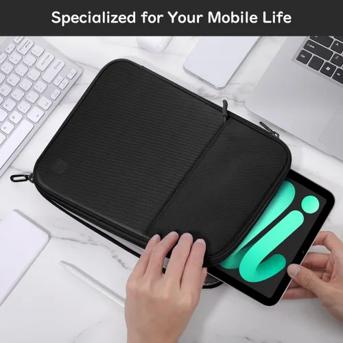 Miniatura 6 de Dadanism Funda acolchada para tablet de 8-9 pulgadas para iPad mini 7ª/6ª 8.3 pulgadas 2024/2021, iPad mini 5/4/3/2/1 7.9 pulgadas, Galaxy Tab A9