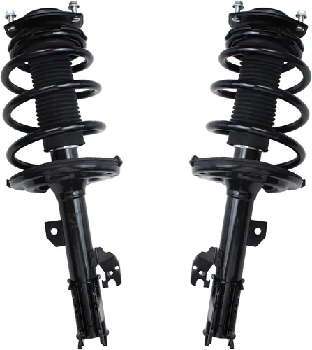 Miniatura 15 de Detroit Axle - 4WD 2 puntales delanteros para Nissan TITAN Pathfinder Armada INFINITI QX56 puntales completos con muelles helicoidales de reemplazo