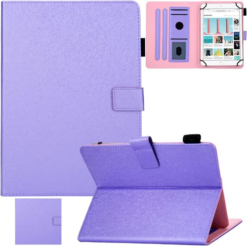 Miniatura 18 de Funda universal para tablet de 9.0 a 10.5 pulgadas, ranuras para tarjetas para iPad 9.7/iPad 10.2/iPad 10.5/Galaxy Tab 3 10.1/Tab 4 10.1/Tab S3 Oso