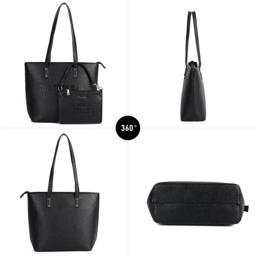 Miniatura 5 de Bolso de mano para mujer, bolso mediano con asa superior