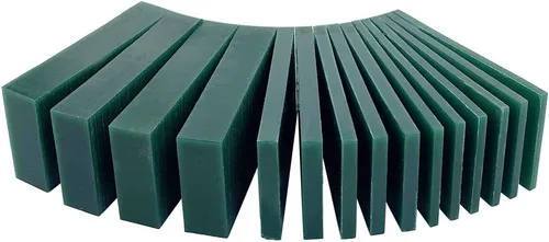 Miniatura 2 de Bloque de cera para tallar cera perdida, herramienta de moldeo de joyería, molde para esculpir 1 libra (rebanadas de cera verde)