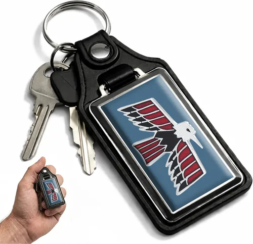 Brotherhood Car Key Chain for Cutlass - Classic Models Keychain for Men and Women Gift Key Ring Azul alpino
